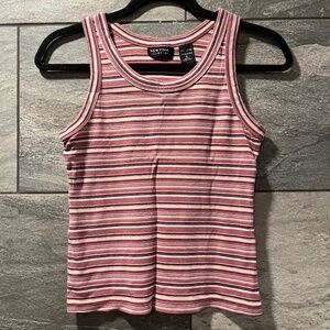 Striped Pink Tank Top